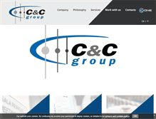 Tablet Screenshot of cecgroupsrl.com
